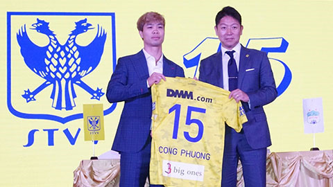 cong phuong given number 15 jersey at sint-truidense fc hinh 0