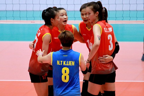 vietnamese women’s team qualify for volleyball finals at sea games hinh 0