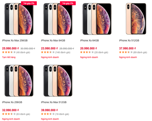 Trước ngày iPhone 12 ra mắt, nhiều mẫu iPhone “cháy hàng” ở Việt Nam