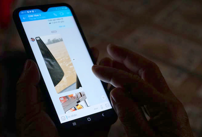 Bức ảnh cuối kèm lời nhắn con đang vào vùng lũ gửi người cha của đại úy Cường