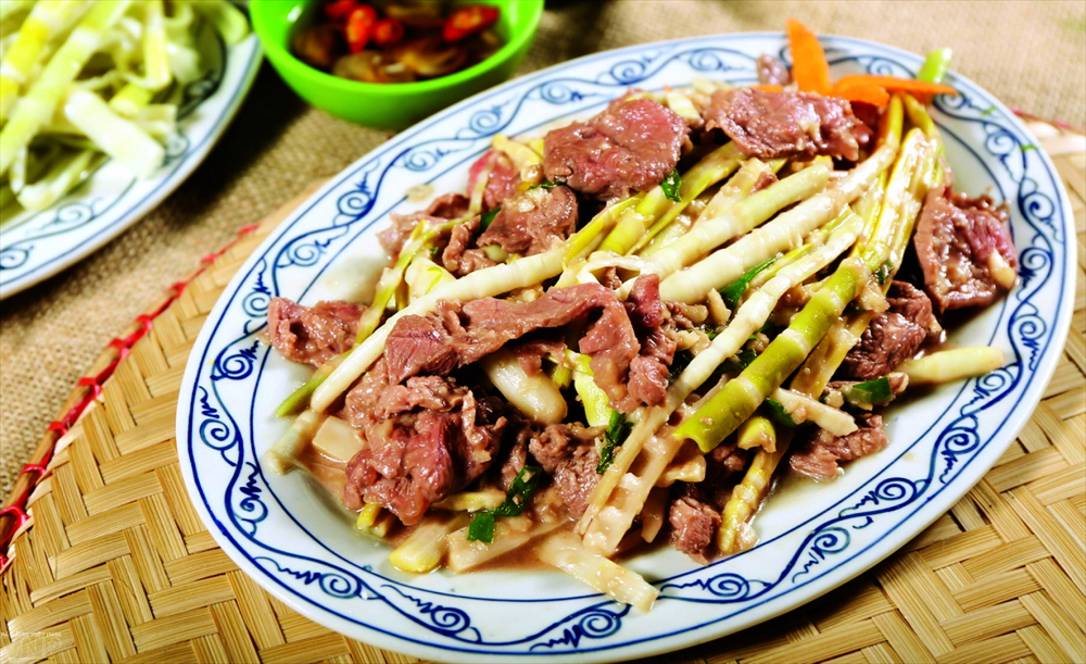 Măng trúc xào bò