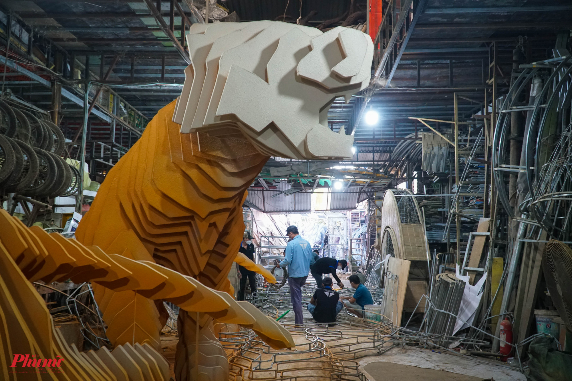 Các linh vật tại đường hoa năm 2022 dần lộ diện