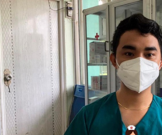 Hình ảnh 'bác sĩ Khiêm từng được đăng tải trên một bài báo