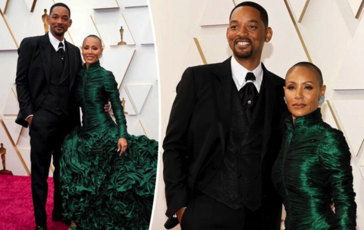 Jada tự tin với mái đầu của mình nên không cần tới tóc giả