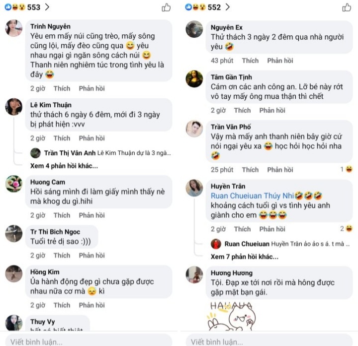 Netizens' comments about the incident