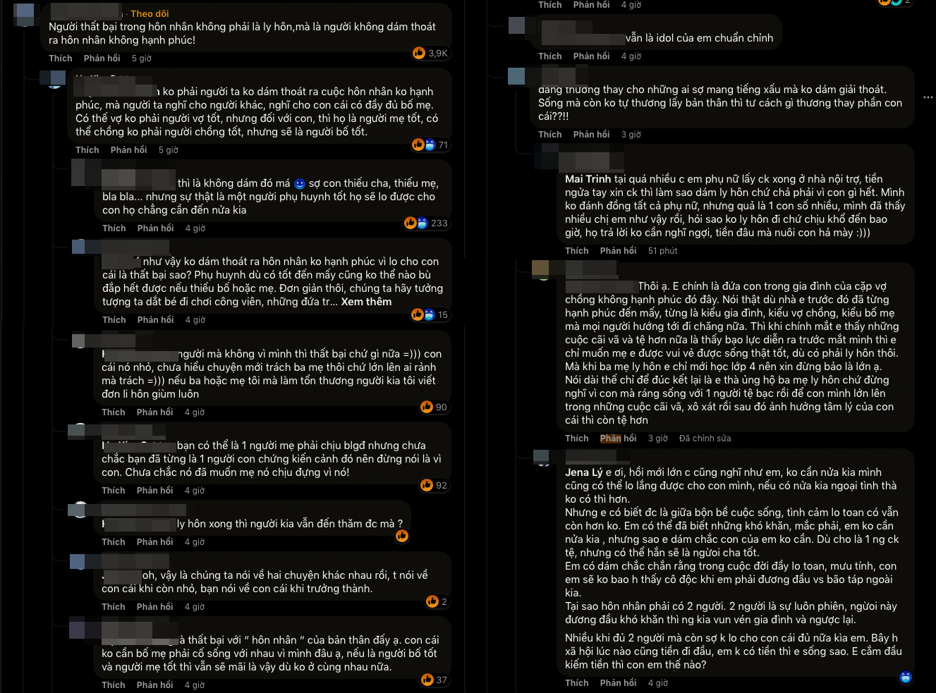 Dân mạng bàn luận rôm rả xoay quanh vụ chia tay trong hôn nhân với quan điểm trái chiều