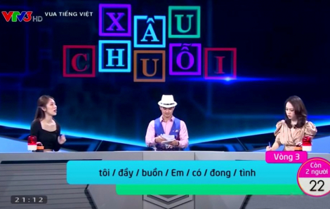 Yêu tiếng Việt qua game show