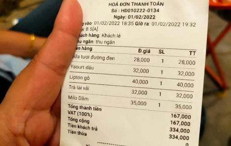Đi cà phê ngày tết, khách choáng váng khi bị tính thuế VAT... 100%