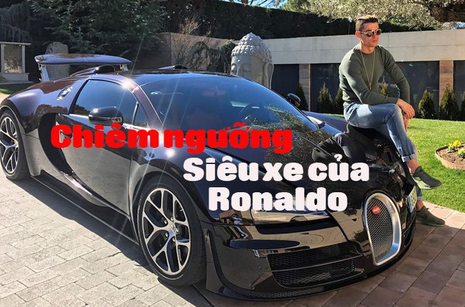 Ngắm dàn siêu xe của Ronaldo và các sao bóng đá