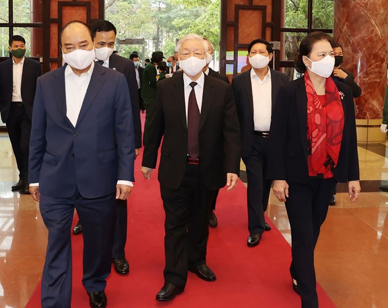 Tổng bí thư, chủ tịch nước chủ trì Hội nghị cán bộ toàn quốc - ảnh 1