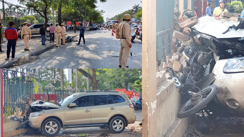 Nghe VietNamNet: Xe ô tô 'điên' tông hàng loạt người bị thương ở Hải Phòng