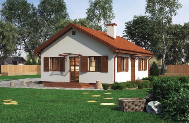 Mẫu nhà cấp 4 phong cách châu Âu đẹp như cổ tích - ảnh 7