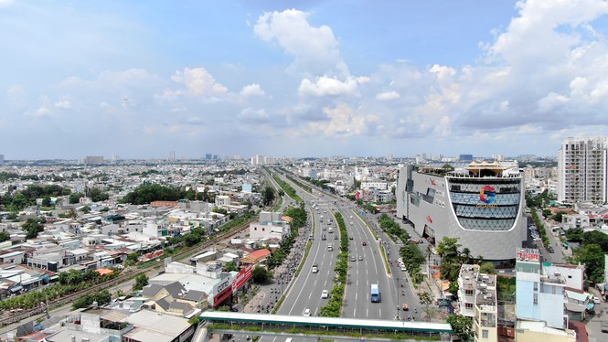 Chung cư 'trăm hoa đua nở' dọc đại lộ đẹp nhất Sài Gòn - ảnh 11