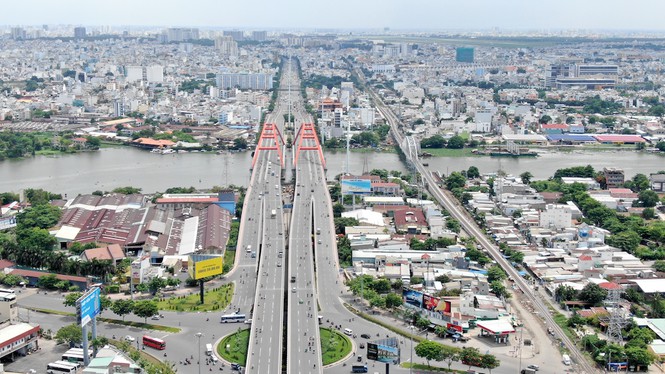 Chung cư 'trăm hoa đua nở' dọc đại lộ đẹp nhất Sài Gòn - ảnh 8