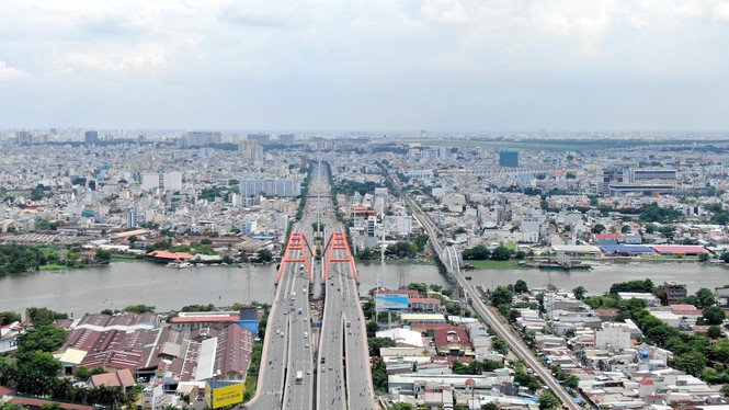 Chung cư 'trăm hoa đua nở' dọc đại lộ đẹp nhất Sài Gòn - ảnh 9