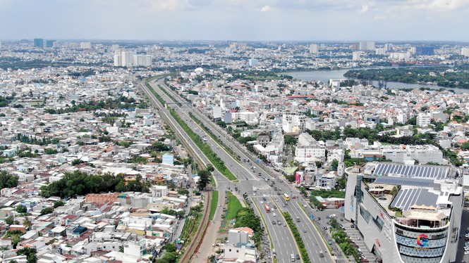 Chung cư 'trăm hoa đua nở' dọc đại lộ đẹp nhất Sài Gòn - ảnh 13