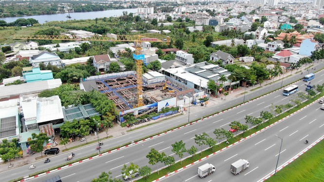 Chung cư 'trăm hoa đua nở' dọc đại lộ đẹp nhất Sài Gòn - ảnh 33