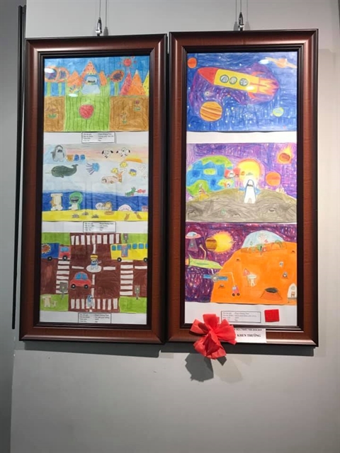 Painting exhibition celebrates Children’s Day