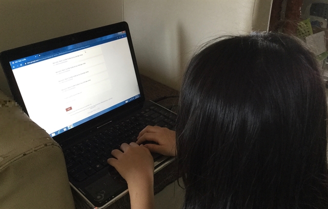 15-20 percent of HCM City primary school students do not study online