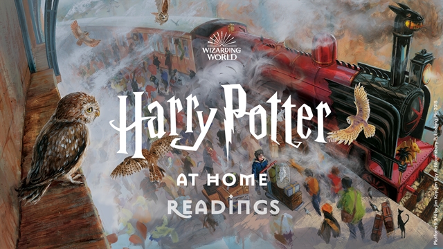 Harry Potter at Home read by stars from friends of the Wizarding World and beyond