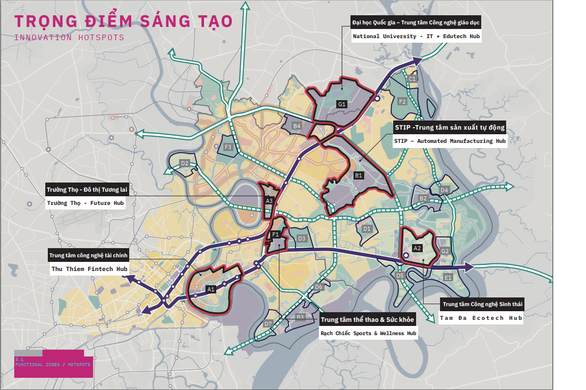 HCM City adjusts zoning plan for innovative hub
