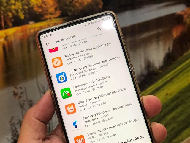 VN Public Security Ministry warns about online lending apps