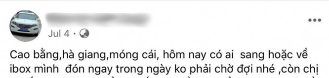 Giật mình với những quảng cáo đưa người qua biên giới Việt - Trung trốn cách ly trên mạng xã hội - ảnh 3