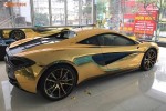 Ngắm siêu xe McLaren 570S giá 12 tỷ đồng dát vàng độc nhất Việt Nam - ảnh 6
