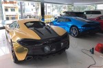 Ngắm siêu xe McLaren 570S giá 12 tỷ đồng dát vàng độc nhất Việt Nam - ảnh 7