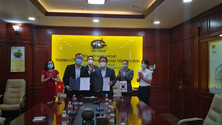 Tập đoàn N&G ký kết biên bản ghi nhớ với đối tác Hàn Quốc - 1