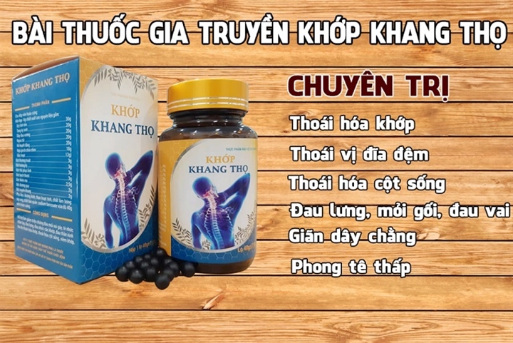 Cẩn trọng với thông tin quảng cáo TPBVSK Khớp Khang Thọ trên một số website - 1