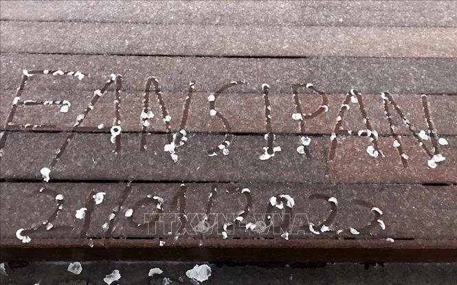 Băng tuyết bao phủ đỉnh Fansipan, Sa Pa - 2