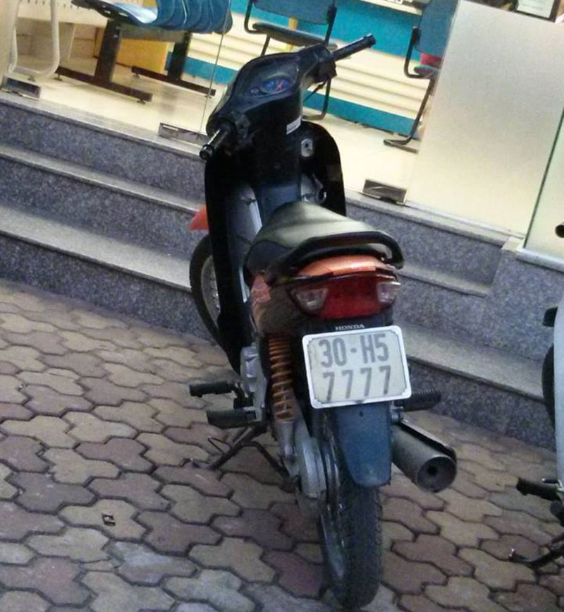 Chiem nguong dan xe Honda Wave bien so sieu dep hinh anh 3