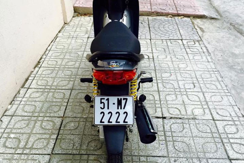 Chiem nguong dan xe Honda Wave bien so sieu dep hinh anh 4