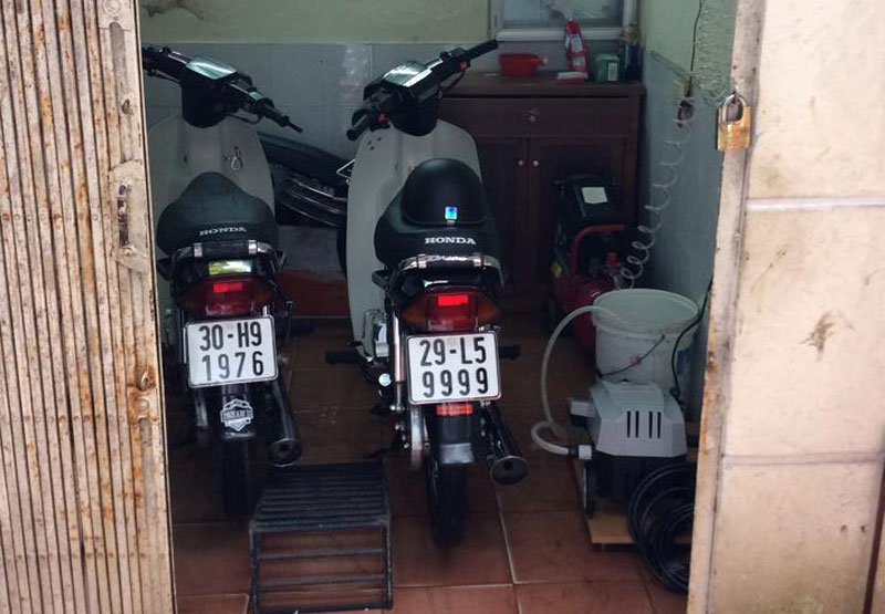 Ngam dan Honda Dream so huu ‘sieu bien so’ hinh anh 4