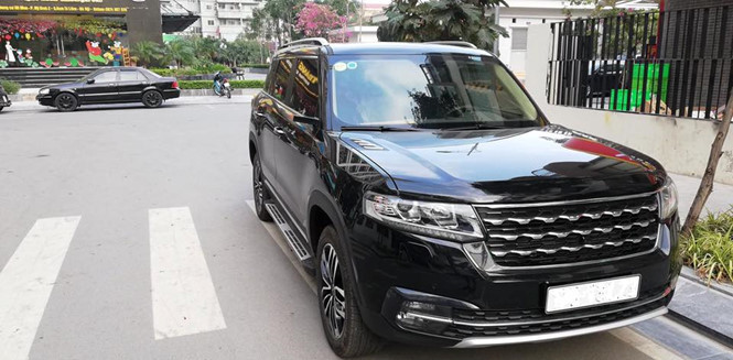 Loat xe sang tien ty Range Rover bi vat guong, trom logo o Viet Nam hinh anh 7