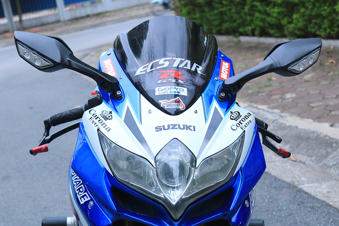 Anh: 'Cham mat' hang hiem Suzuki GSX-R600 duy nhat tai Ha Noi hinh anh 7