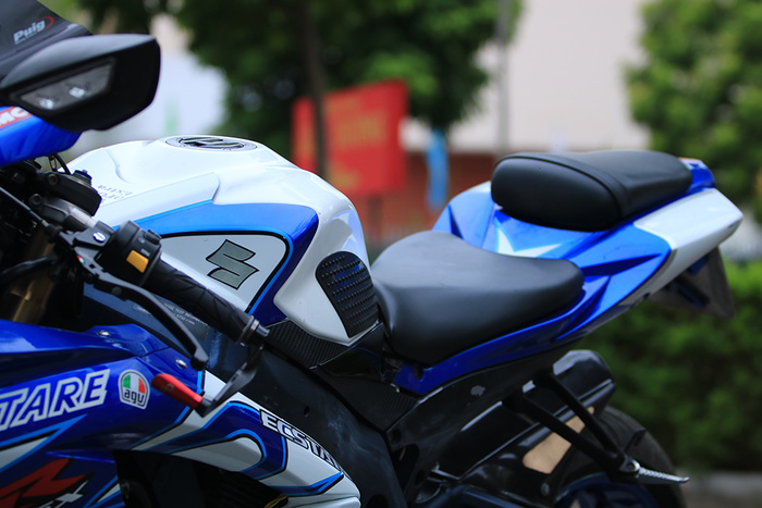 Anh: 'Cham mat' hang hiem Suzuki GSX-R600 duy nhat tai Ha Noi hinh anh 4