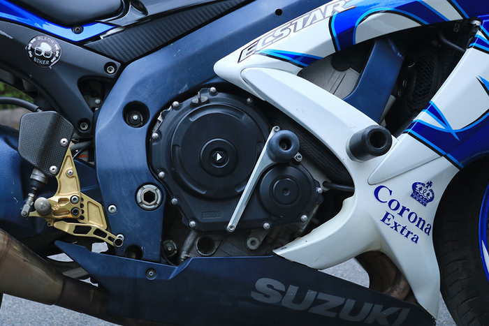 Anh: 'Cham mat' hang hiem Suzuki GSX-R600 duy nhat tai Ha Noi hinh anh 9