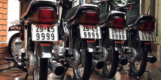 Ngắm dàn Honda Dream gắn biển số siêu đẹp