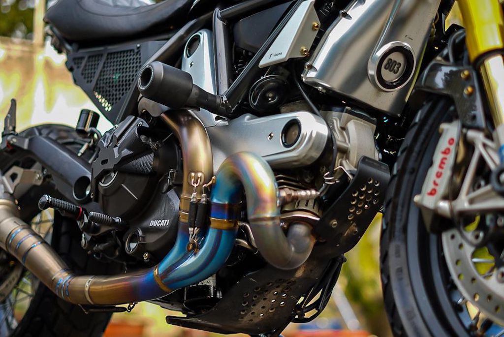 Cận cảnh Ducati Scrambler độ cafe racer ấn tượng từ Đồng Nai, đẹp từ kiểu dáng tới hiệu năng ảnh 12