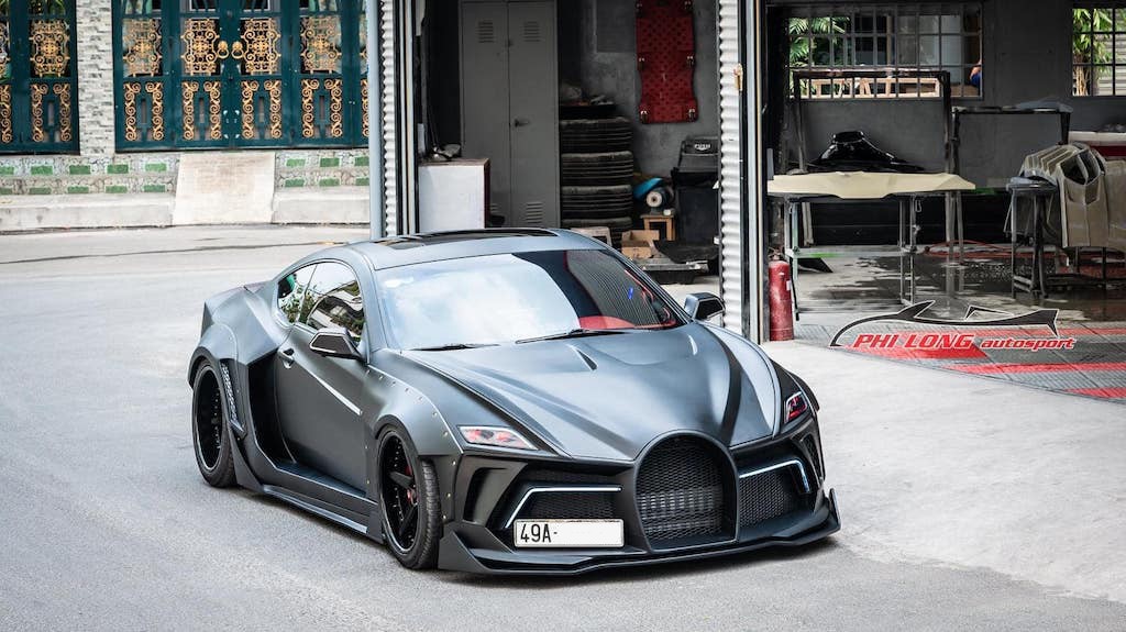 Xe Hyundai độ thành Bugatti Chiron Divo của xưởng Sài Gòn