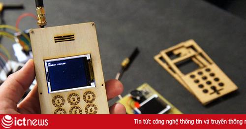 Điện thoại bằng gỗ siêu độc đáo