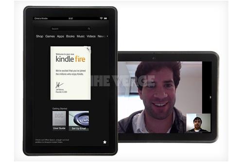 Lộ ảnh Amazon Kindle Fire và Kindle Touch mới