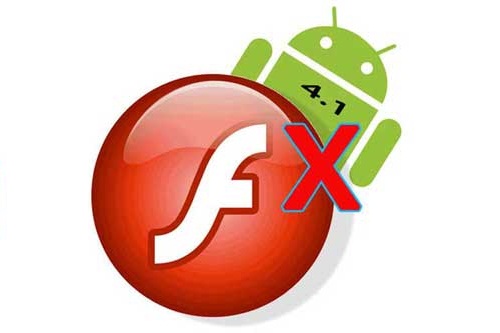 Không có Flash Player cho Android 4.1 Jelly Bean