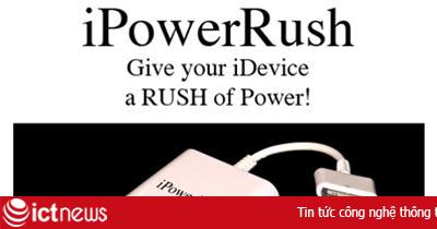 Tiếp năng lượng cho iPhone, iPod