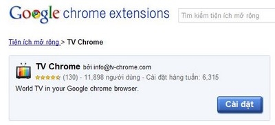 TV Chrome