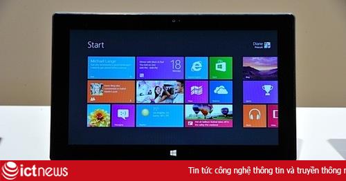 Microsoft giảm 100 USD mỗi máy tính bảng Surface
