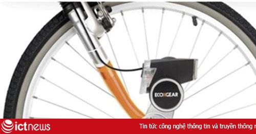 Sạc iPhone bằng xe đạp