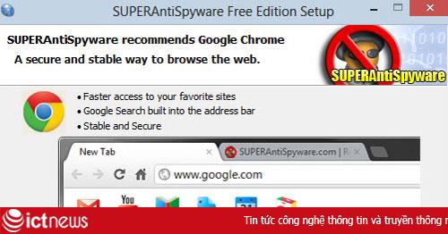 Kiểm tra bảo mật máy tính với SuperAntiSpyware Free Edition